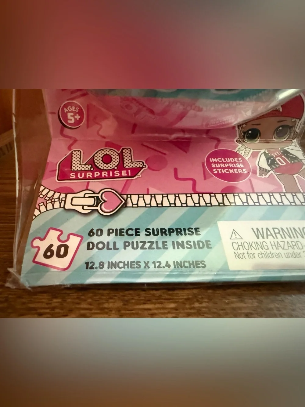 L.O.L. Surprise! Pink & Teal Doll Puzzle Ball - Kids Toy